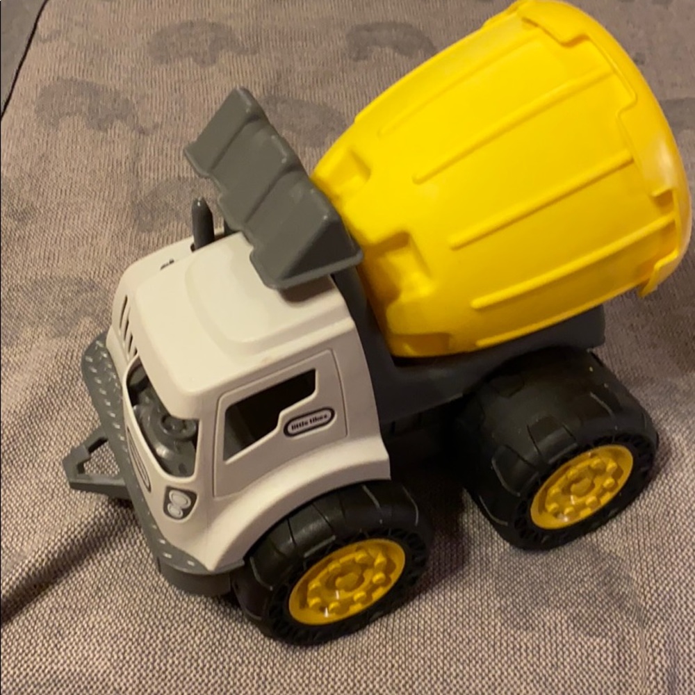 Boys cement hauler toy